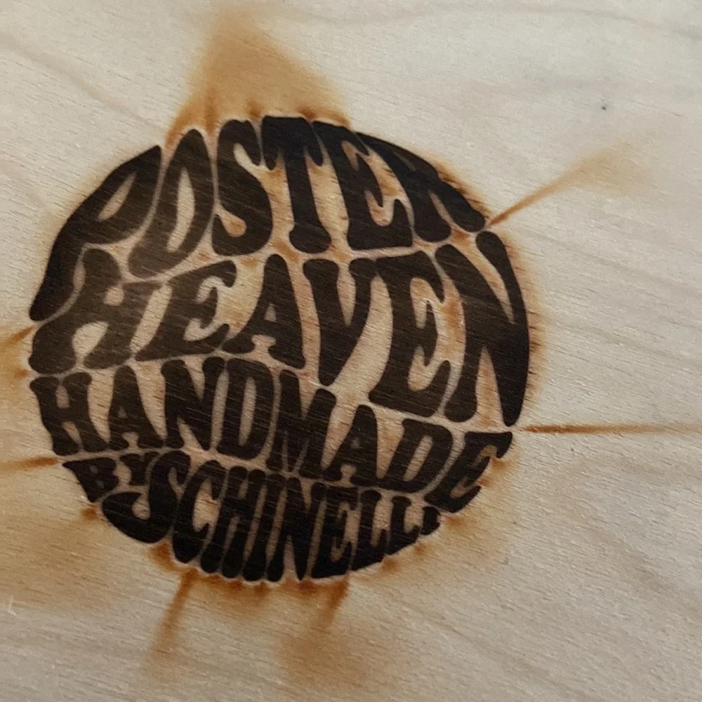 Poster Heaven Handmade Wooden Sign By Schinelli Van Art Do it In A Van Poster